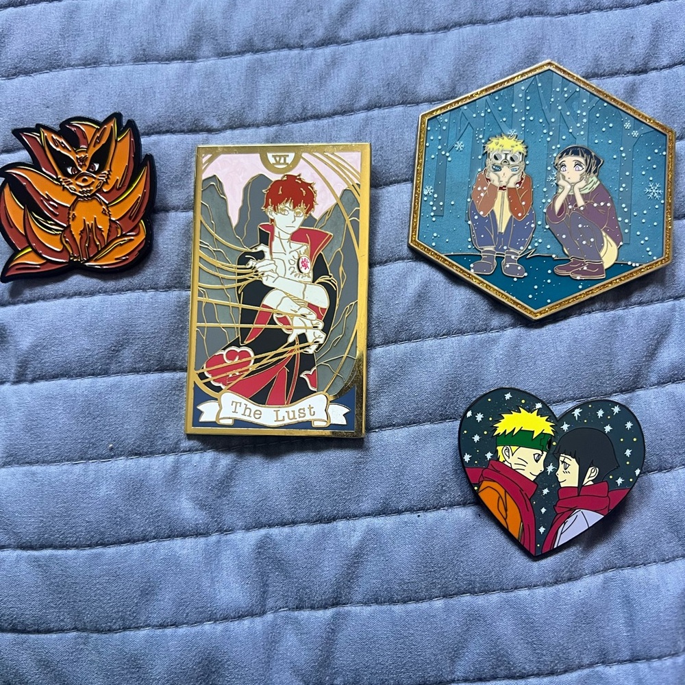 Naruto Anime Pin Bundle
